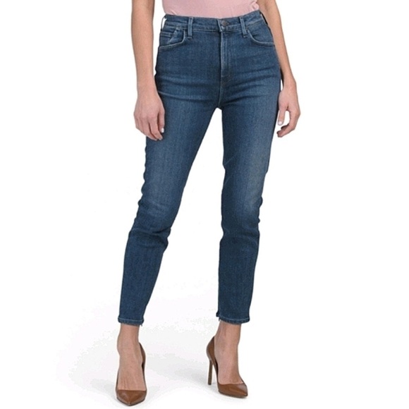 NWT GOLDSIGN x REVOLVE Semi Fit High Rise Slim Straight Jean, Size 24 - Picture 2 of 13